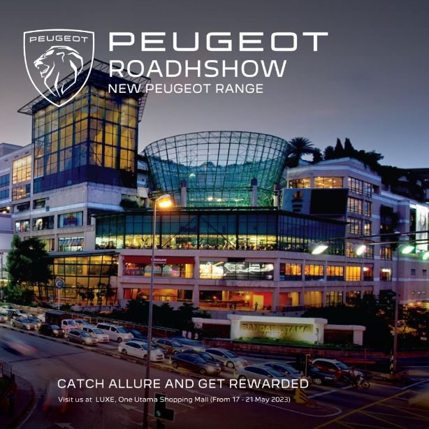 Peugeot Roadshow Th Th May Utama Shopping Centre