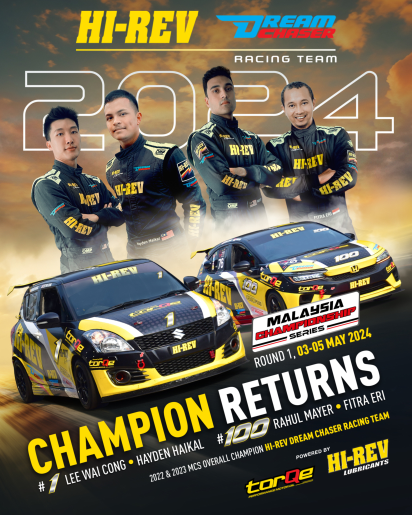 Race Roster 2024 Malaysia Championship Series 2024 - The 2022 & 2023 Champion Returns ...