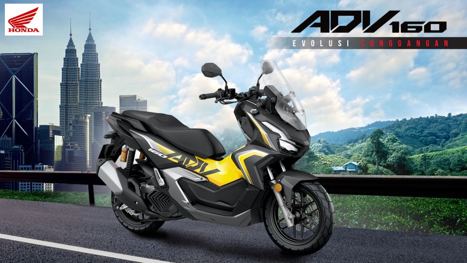 Boon Siew Honda Launches Versatile Adventure Scooter – Honda ADV160 ...